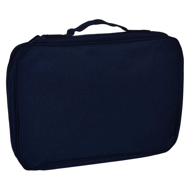 ZEBROC Polyester Laptop Messenger Handbag Durable Briefcase Carrying Case for 13 Inch Laptops & Notebooks with Inner Pouch Bag, Unisex Hard Shell Durable Water Resistant Fabric Briefcase Laptop Bag - Image 5