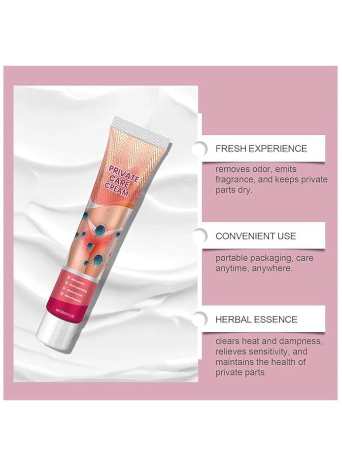 SOUTH MOON Private Antibacterial Cream Anti Itching Women Private Care Private Relief More Moisture Smooth Care Relieves Itching Burning Cracking Intimate Skin Cream Relieves Feminine Dryness and Dandruff Related to Fungal Infections Itching Cream 20g - Image 2