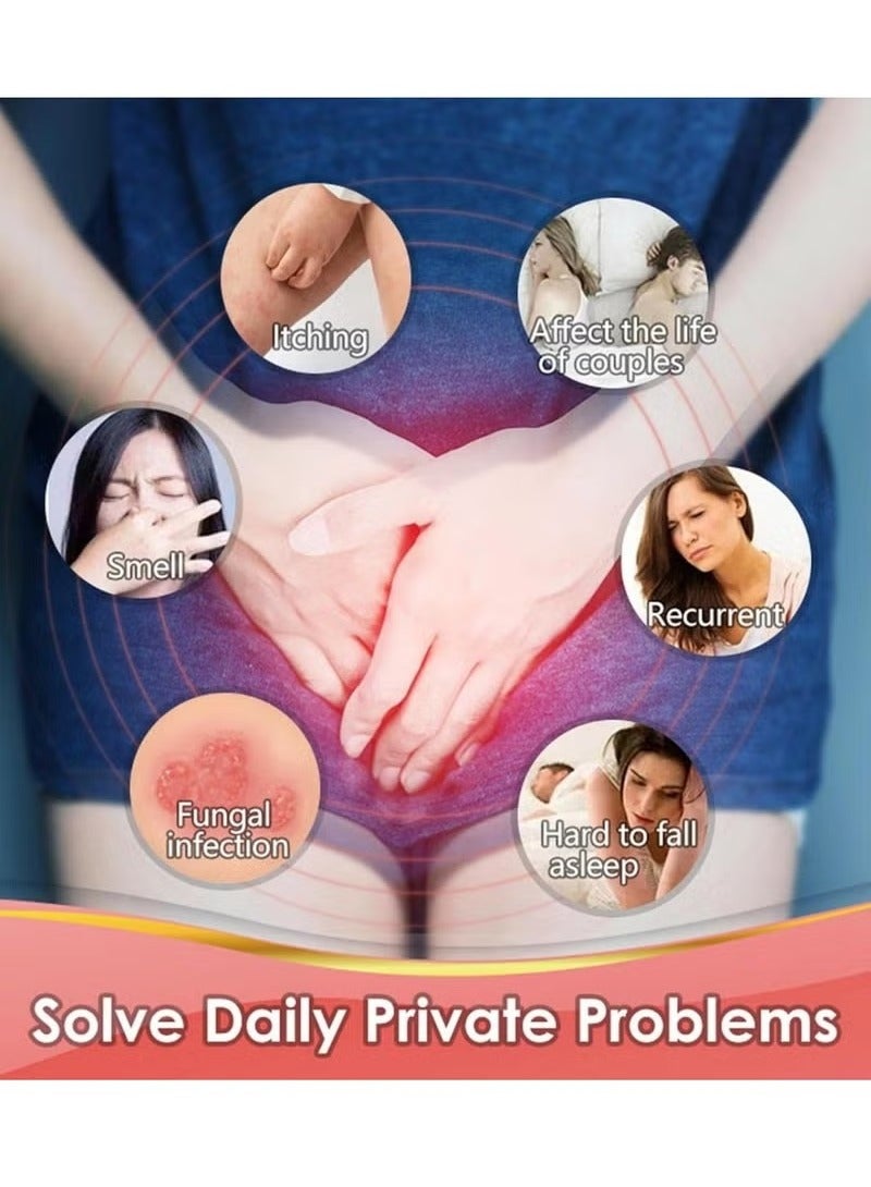 SOUTH MOON Private Antibacterial Cream Anti Itching Women Private Care Private Relief More Moisture Smooth Care Relieves Itching Burning Cracking Intimate Skin Cream Relieves Feminine Dryness and Dandruff Related to Fungal Infections Itching Cream 20g - Image 3