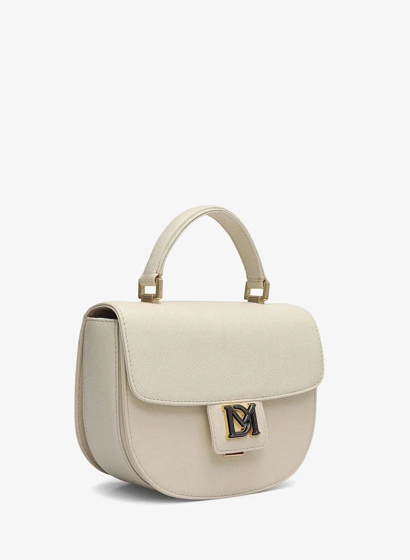 دا ميلانو حقيبة كتف فرانزي جلد صغيرة - مارشميلو