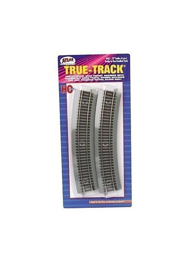 ATLAS MODEL Truetrack 22" Radius Track (4) Ho Scale Atlas Trains - Image 3