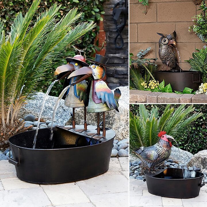 The new cross-border fountain courtyard art decoration meeting has opened the private resin crafts spot in seconds fish(spot) - Image 5