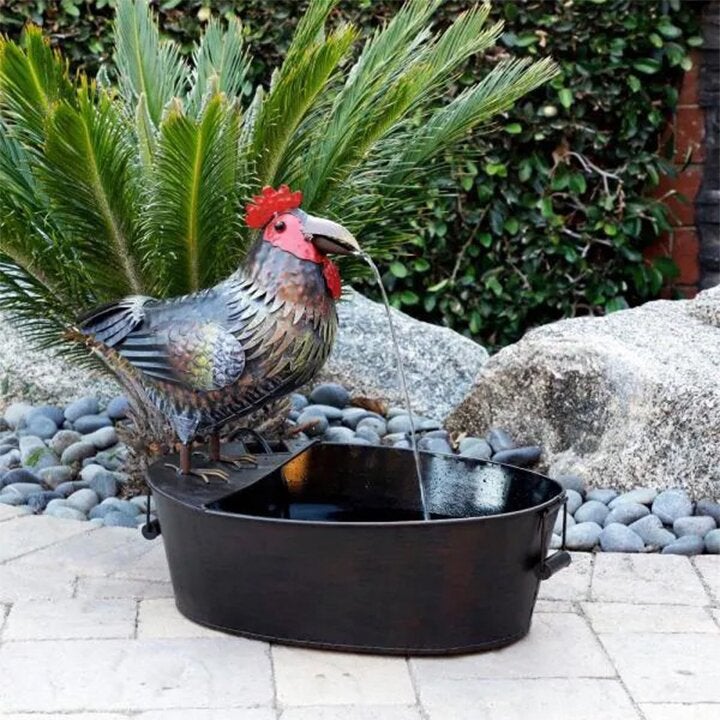 The new cross-border fountain courtyard art decoration meeting has opened the private resin crafts spot in seconds fish(spot) - Image 4