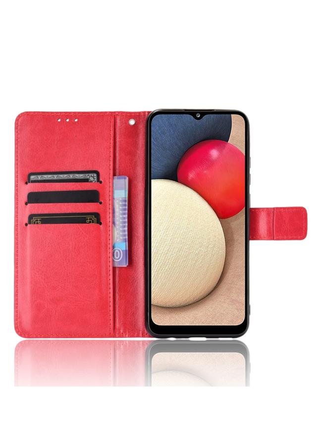 S-TOP Case For Samsung Galaxy A03s 164mm Crazy Horse Texture Horizontal Flip Leather Case with Holder & Card Slots & Lanyard - Image 5