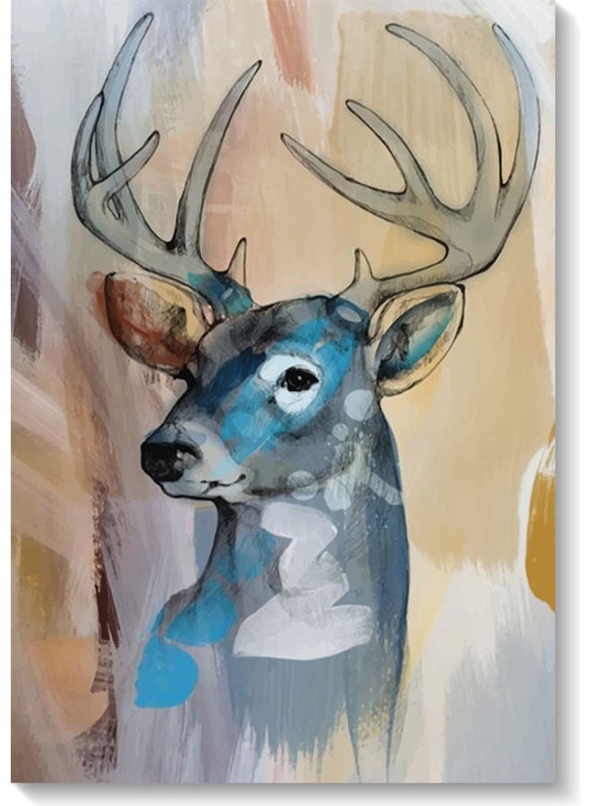 RYN Deer Wall Art Multicolour 40x60cm - Image 2