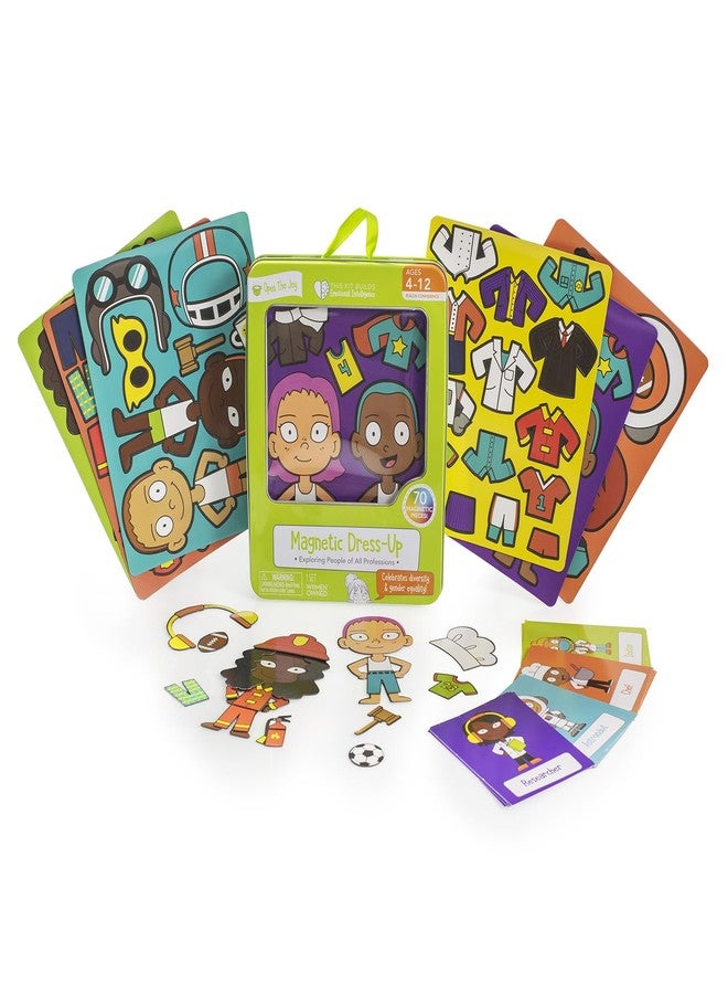 Open The Joy Magnetic Dress-up Playset for Kids - Mix and Match Magnetic Outfits, Accessories, and Characters - Ages 4 and Up - Image 2