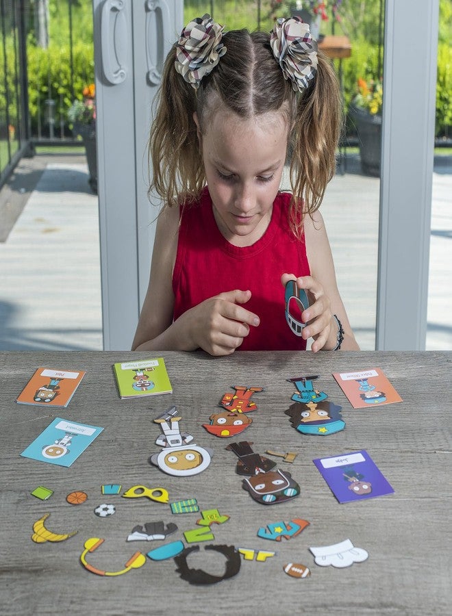 Open The Joy Magnetic Dress-up Playset for Kids - Mix and Match Magnetic Outfits, Accessories, and Characters - Ages 4 and Up - Image 4