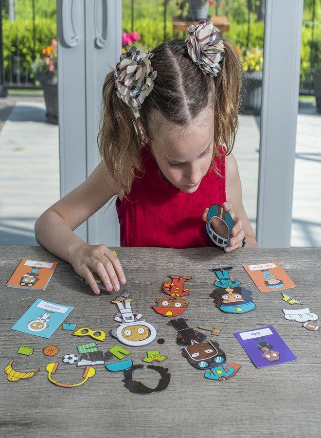 Open The Joy Magnetic Dress-up Playset for Kids - Mix and Match Magnetic Outfits, Accessories, and Characters - Ages 4 and Up - Image 5