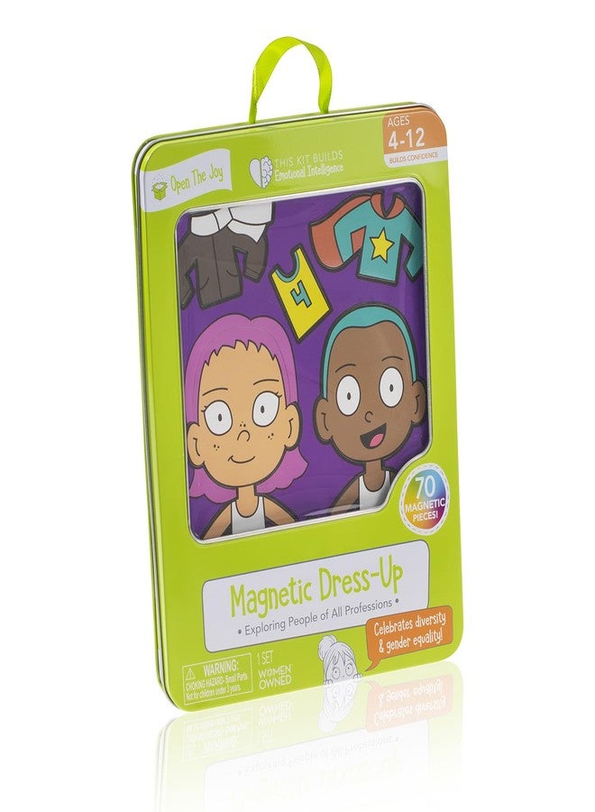 Open The Joy Magnetic Dress-up Playset for Kids - Mix and Match Magnetic Outfits, Accessories, and Characters - Ages 4 and Up - Image 1
