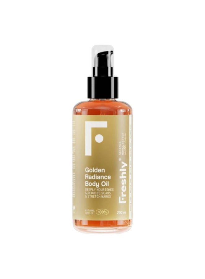 Freshly Golden Radiance Body Oil 200ml - Image 1