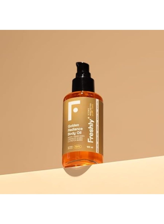 Freshly Golden Radiance Body Oil 200ml - Image 4