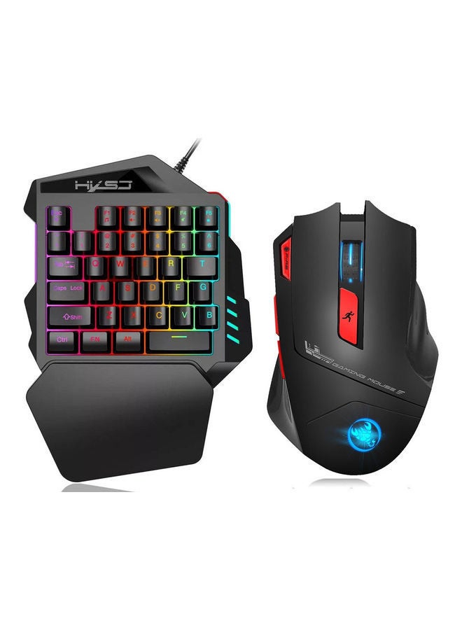 NIBEMINENT Gaming Keyboard and Mouse Set - Image 1