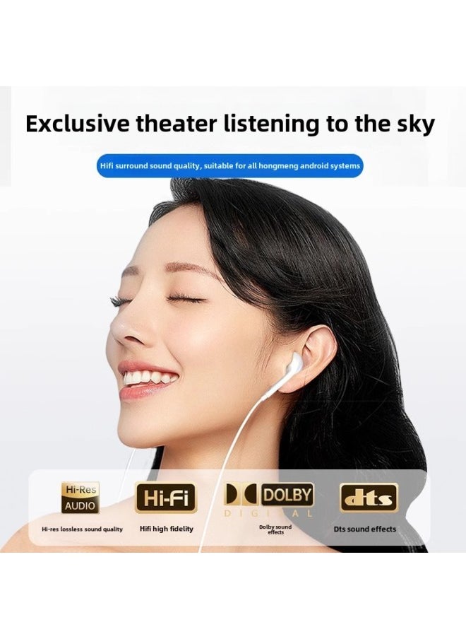 Generic - Applicable To Apple 14 Headset Phone Wired Headset IPhone7/8/X/11/12 Wire Control Game Headset-Color:Apple 7-14 Series Headphones - Image 1