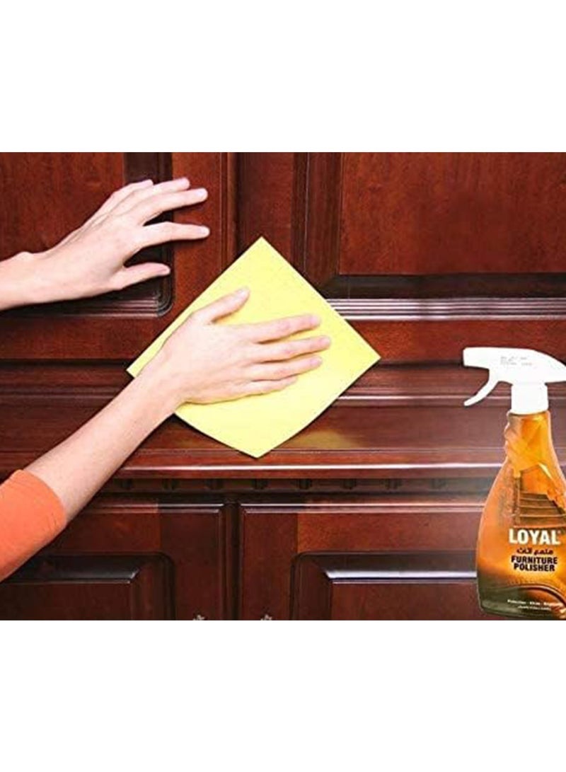 لويال ملمع الأثاث للخشب والجلود 500 مل - Image 5