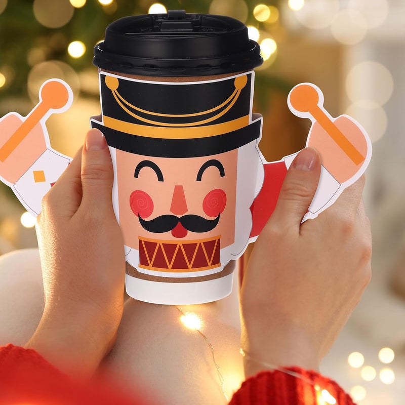 Zhehao 48 Pcs Christmas Coffee Cup Sleeves - Image 5