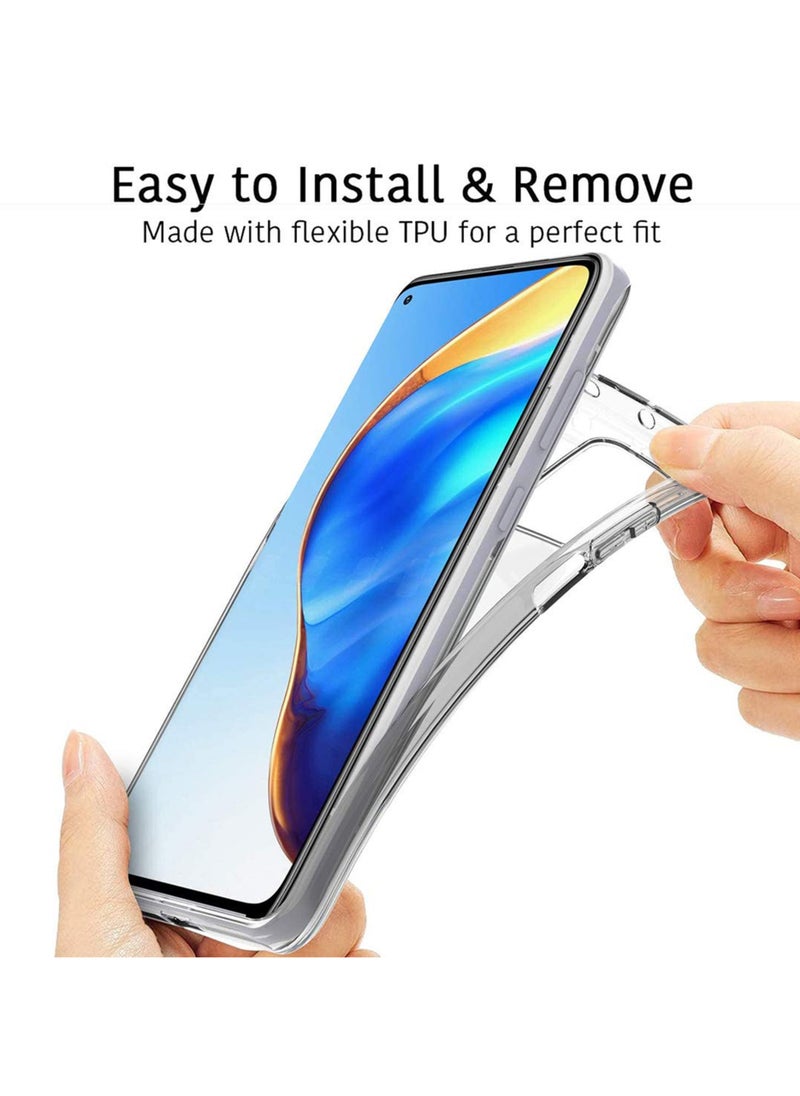 Generic غطاء حماية من السيليكون لكامل الجسم لهاتف Xiaomi Mi 10T Pro، شفاف  - Image 3
