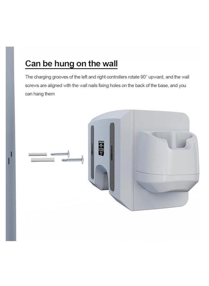 General Meta/Oculus Quest 3 Upgraded Charging Dock, Headset and VR Charging Dock Accessory Meta/Oculus Quest 3 Anti-Slip with Indicator  - Image 5