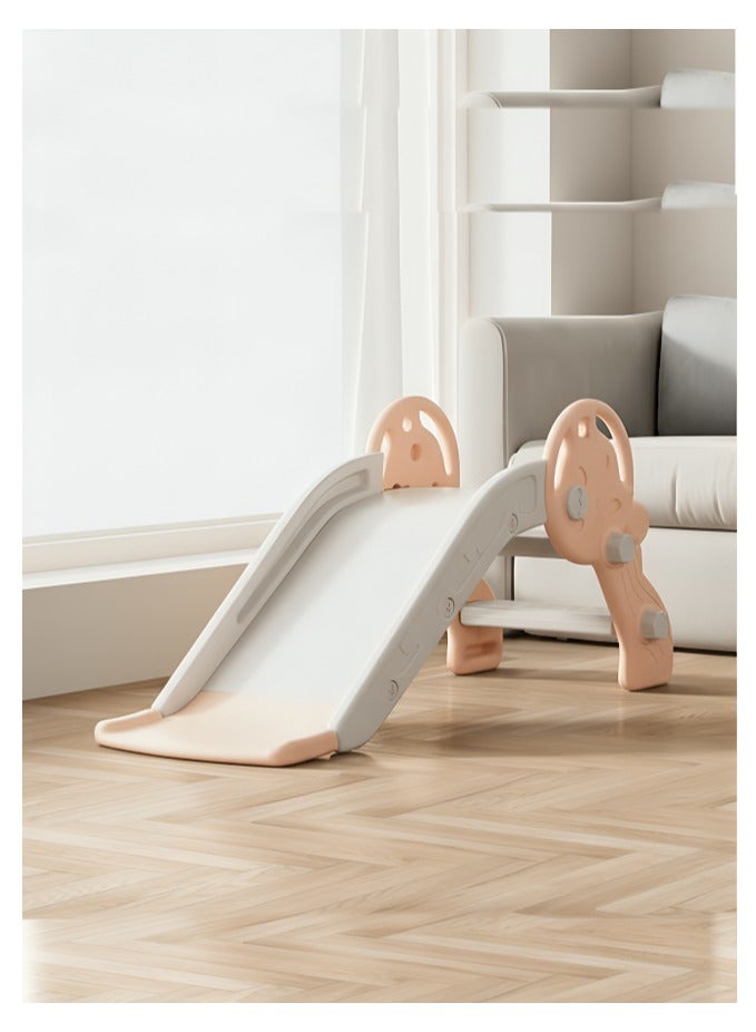 FULL JOY Small children's slide with a safe and durable design - suitable for indoor use, made of high-quality plastic, calm and attractive colors, dimensions 116 x 30 x 50 cm, ideal for developing balance and fun for young children. - Image 1