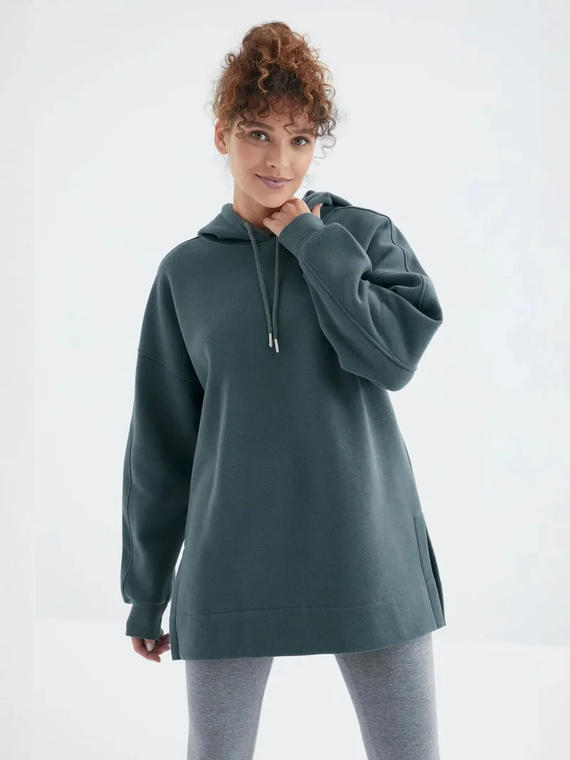 تومي لايف TOMMY Oversized Hooded Sweatshirt With Pocket