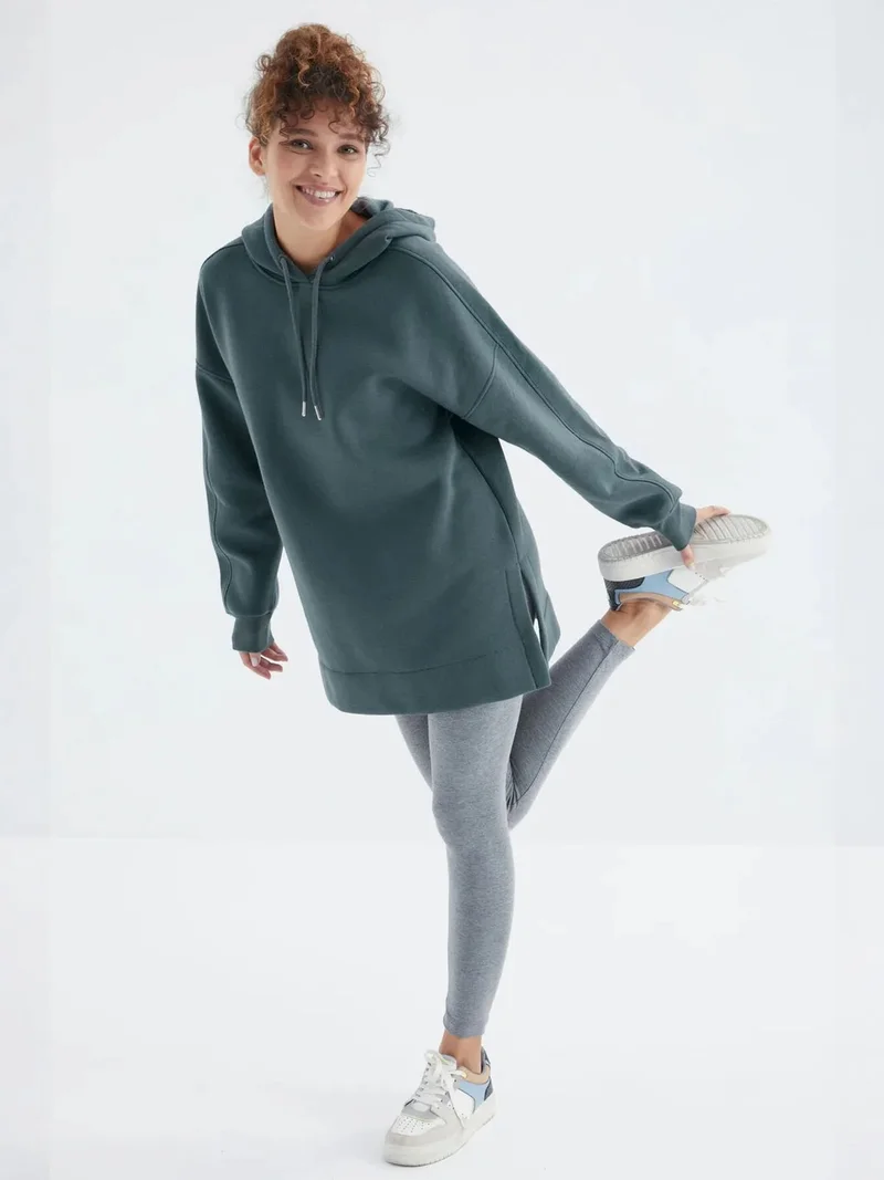 تومي لايف TOMMY Oversized Hooded Sweatshirt With Pocket