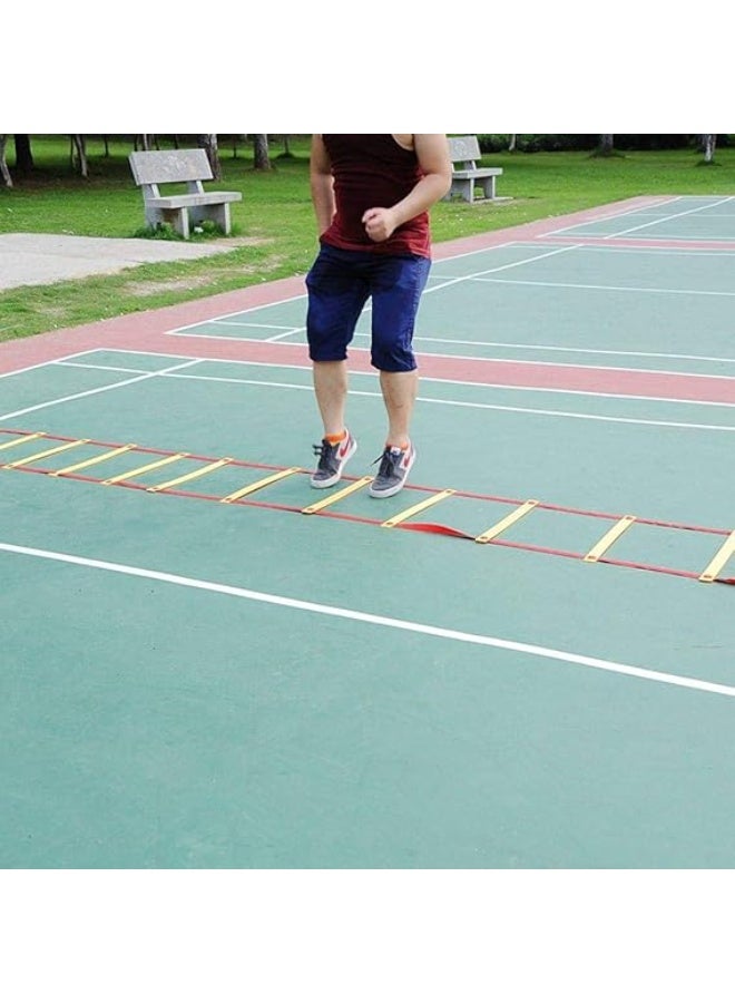12-step, 6-meter long sports training ladder – a fitness and football training tool to improve speed and agility - Image 3