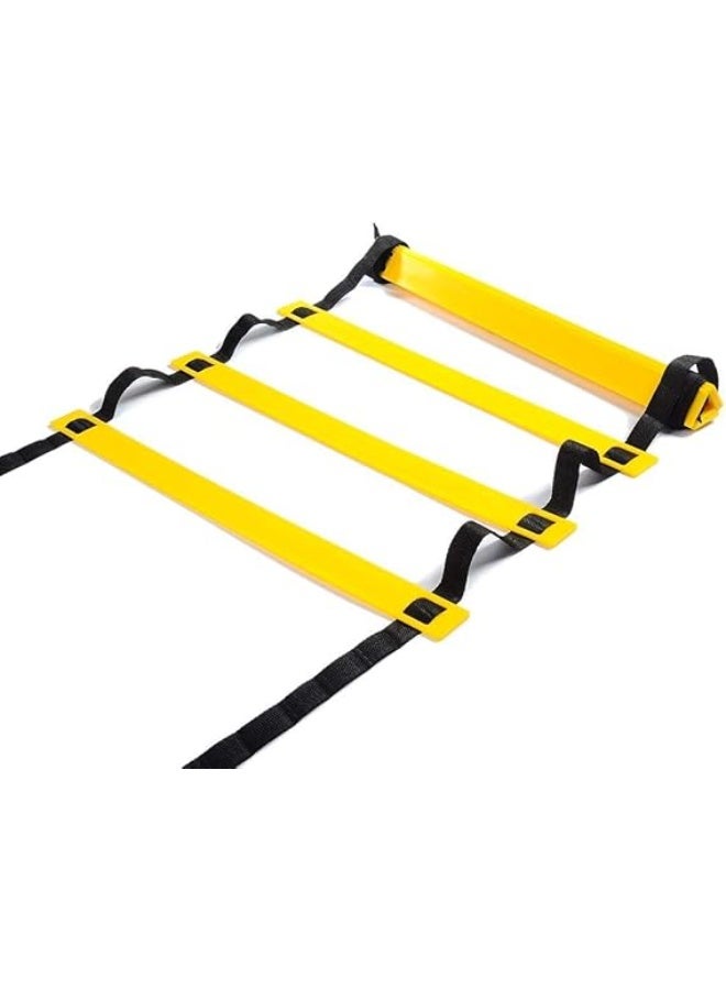 12-step, 6-meter long sports training ladder – a fitness and football training tool to improve speed and agility - Image 1