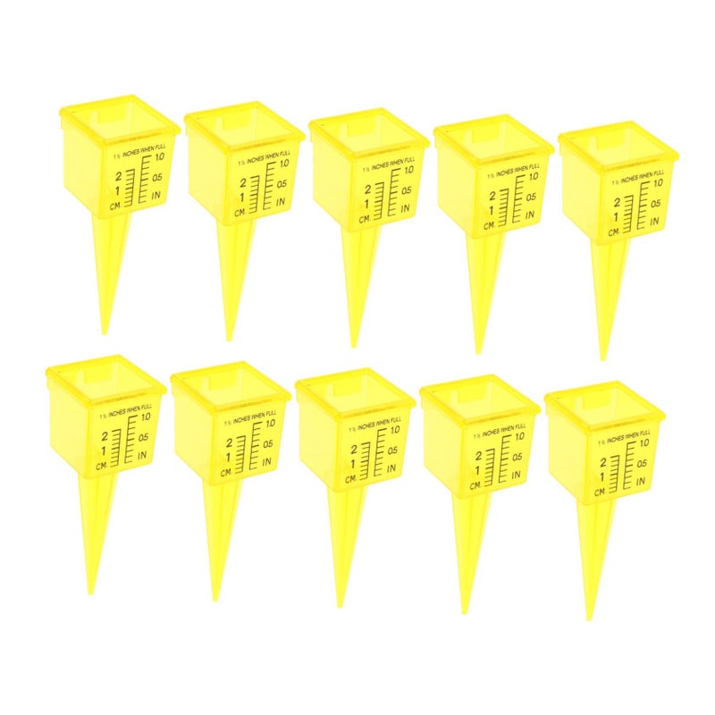 Heavy Duty Rain Gauge With Wide Mouth And Plastic Stakes For Accurate Outdoor Rainfall Measurement - Image 2