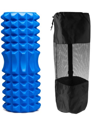 Yoga Foam Roller Moon for Deep Tissue Massage Muscle with Carry Bag, Blue - pzsku/Z21226C27DC4D1263443CZ/45/_/1703516304/45011a48-e3a1-408f-9adc-d2a30f748153