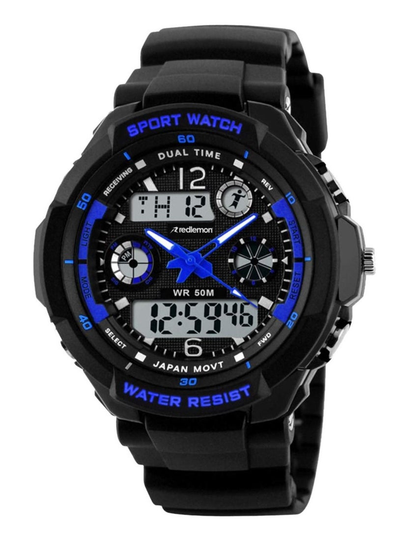SKMEI Children's Digital Analog Sports Watch Ultra Resistant 4 Display Backlight Waterproof Stopwatch - Image 1