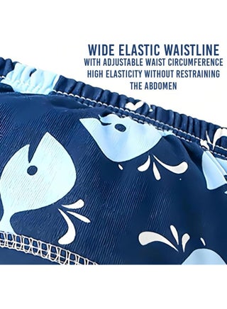 6 قطع سروال تدريب على النونية للأطفال صديق للبيئة حفاض جيد التهوية قابل لإعادة الاستخدام للأولاد والبنات قدرة امتصاص قوية داخلي قطن للغسل يناسب 2-4 سنوات 12-18كجم(6 قطع) - view 5