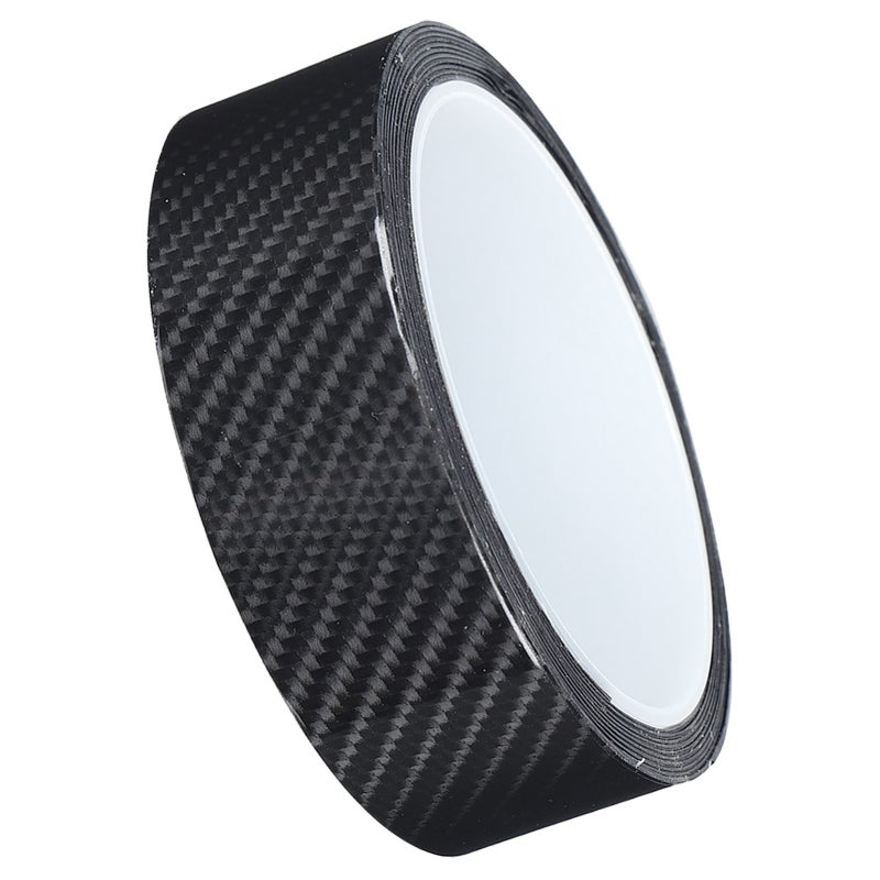 Black Carbon Fiber Protective Film Car Door Edge Guard Anti-scratch Sticker(5cm x 3meters ) - Image 4