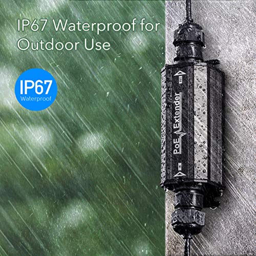 Cudy POE15 Gigabit Outdoor Waterproof IP67 PoE Extender, 10/100/1000Mbps, Repeater, Amplifier, BOE, Wall Mount, IEEE 802.3at/802.3af - Image 3