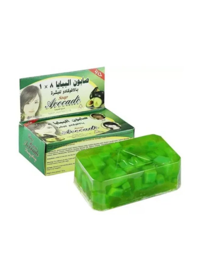 Pure Skin Herbal Papaya Avocado 8 in 1 Soap 135GM