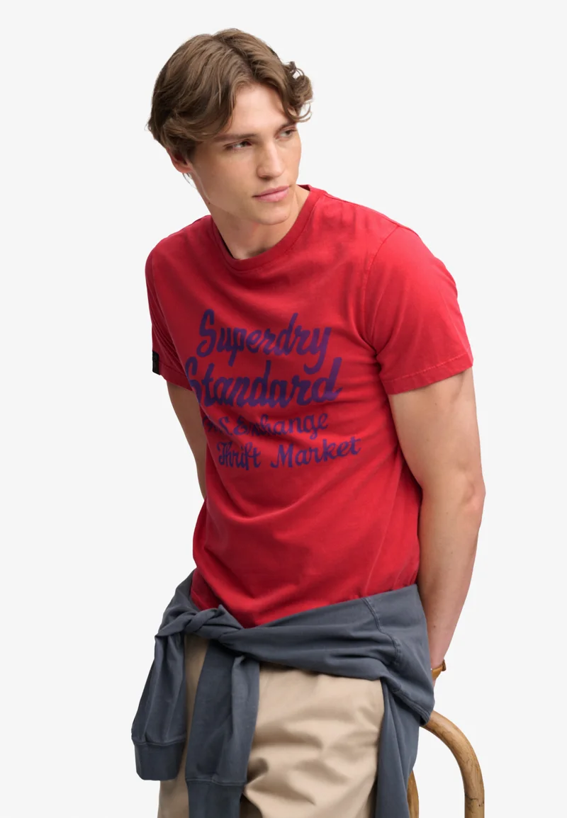 Superdry  Vintage Script T-shirt for Men | Best Price UAE