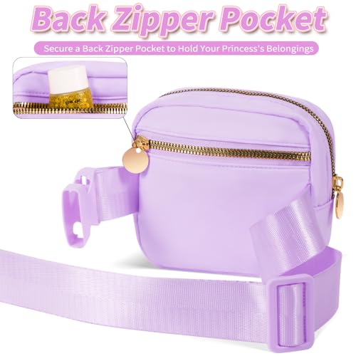 Uygafly Graduation Birthday Gifts for 2 3 4 5 6 7 8 9 10 11 Year Old Girls - Mini Fanny Pack Cute Crossbody Bag Belt Bag Trendy Stuff,Gifts for Girls Teens Kids Daughter Sister Her - Lavender,A - Image 4