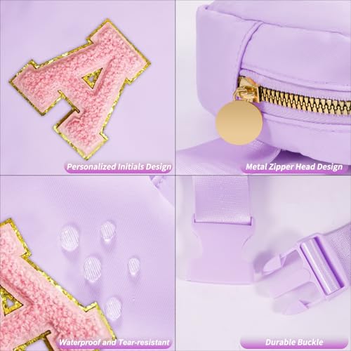 Uygafly Graduation Birthday Gifts for 2 3 4 5 6 7 8 9 10 11 Year Old Girls - Mini Fanny Pack Cute Crossbody Bag Belt Bag Trendy Stuff,Gifts for Girls Teens Kids Daughter Sister Her - Lavender,A - Image 5