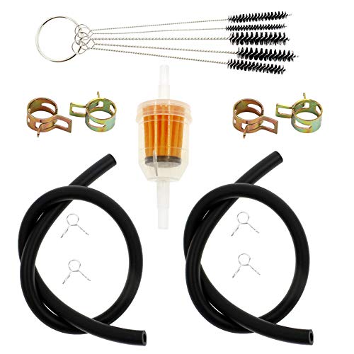 LIYYDS 1/4 Inch Fuel Line Gas Filter for 050311 102003201 101001 1013684 1014522 109585 120-436 1303197 149-2206-01 21410800 21541500 21541500 24688 2505003S 2505008S 2505022S 2505022S1 263-65011-A0 - Image 2