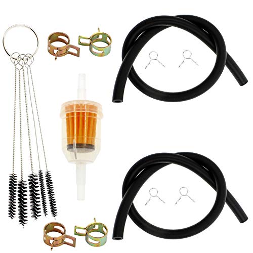 LIYYDS 1/4 Inch Fuel Line Gas Filter for 050311 102003201 101001 1013684 1014522 109585 120-436 1303197 149-2206-01 21410800 21541500 21541500 24688 2505003S 2505008S 2505022S 2505022S1 263-65011-A0 - Image 1