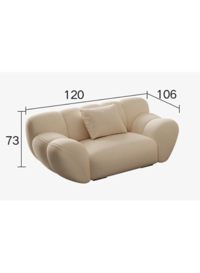 Generic Comfortable and Stylish Flower Sofa Set For Modern Living Rooms (4 Seater Sofa + Chair and Ottoman)  - Image 4
