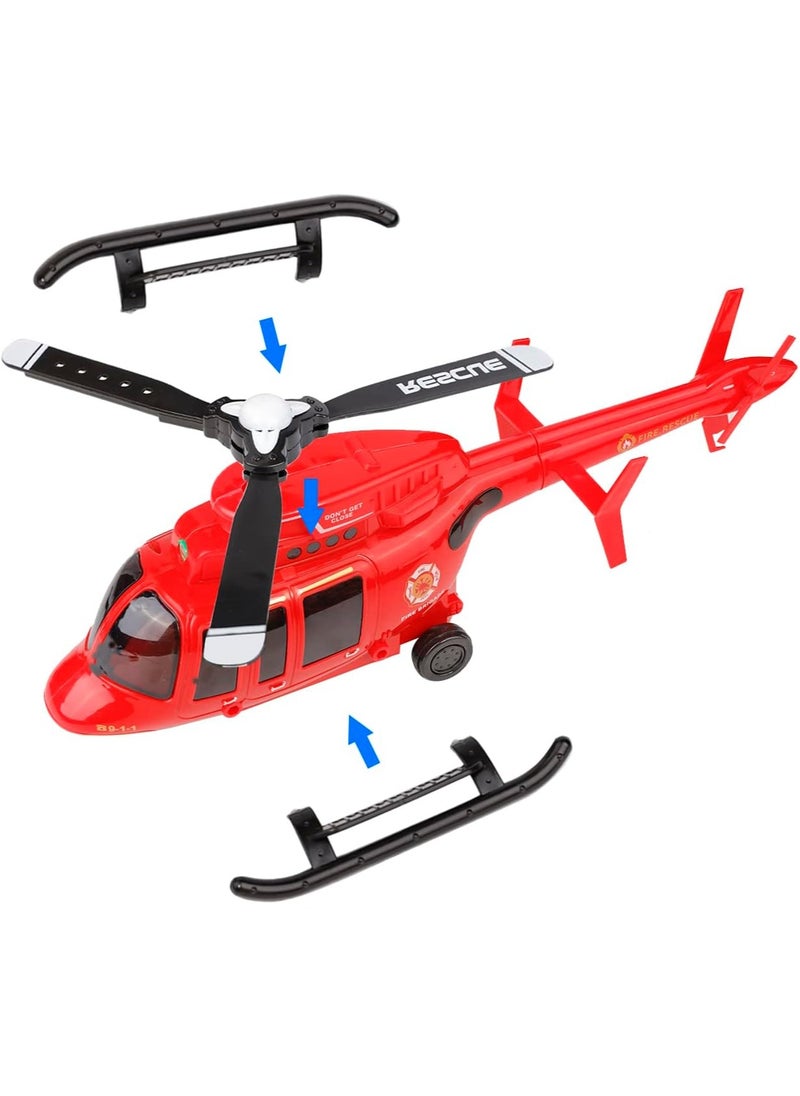 Rally - Battery Operated Helicopter Toy With Remote Control And Lights - Image 1