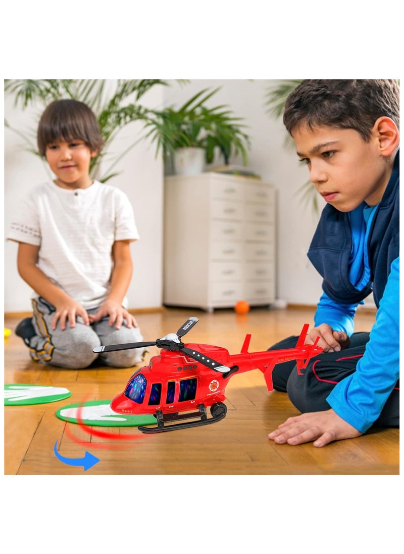 Rally - Battery Operated Helicopter Toy With Remote Control And Lights - Image 1