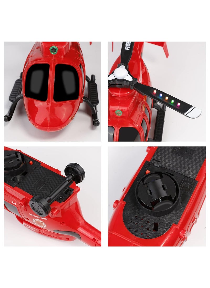 Rally - Battery Operated Helicopter Toy With Remote Control And Lights - Image 1