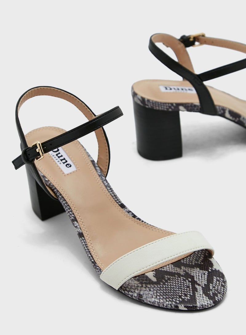 ديون لندن صندل بكعب سميك - Image 4