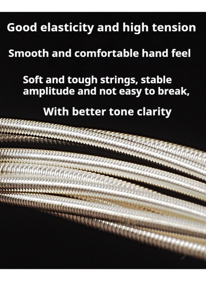 أليس أوتار جيتار أليس الكلاسيكي DR-110، مجموعة من 1 إلى 6 أوتار من النايلون، أوتار جيتار - Image 3