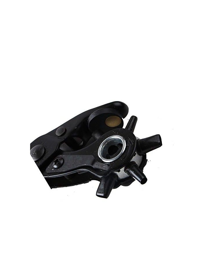 erorex Leather Hole Punch Tool for Belt - Updated Hole Sizes Puncher for Belt, Watch Band, Strap, Dog Collar, Saddle, Shoes, Fabric, DIY Home or Craft Project, 3 round holes, 3 flat holes - Image 2