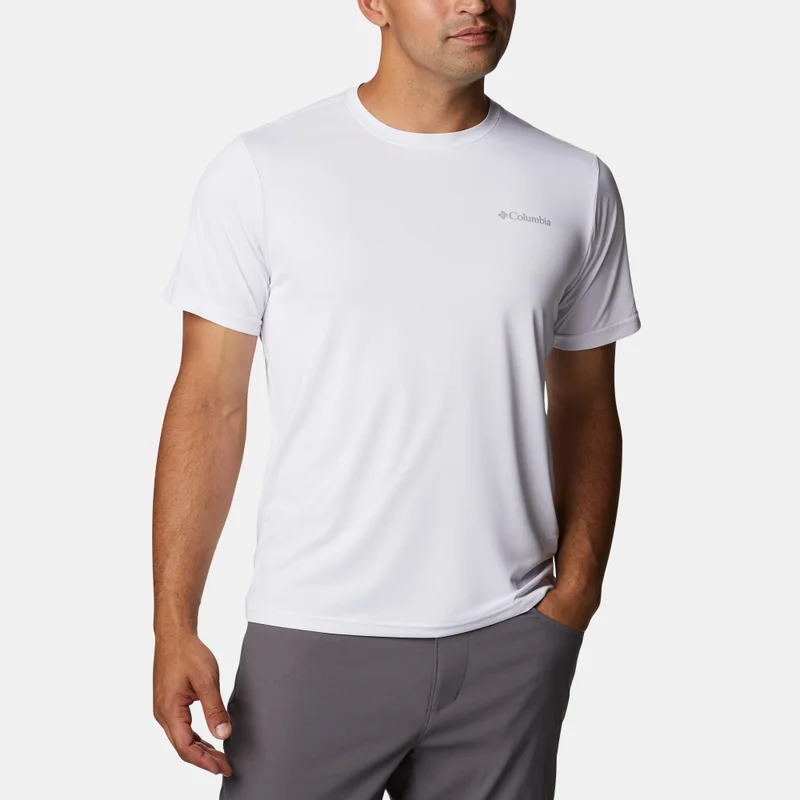Columbia White Men's Columbia Hike T-Shirt for Men | Best Price UAE
