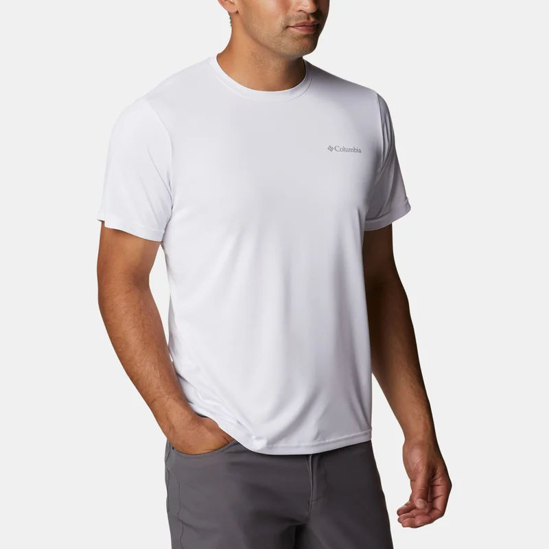 Columbia White Men's Columbia Hike T-Shirt for Men | Best Price UAE