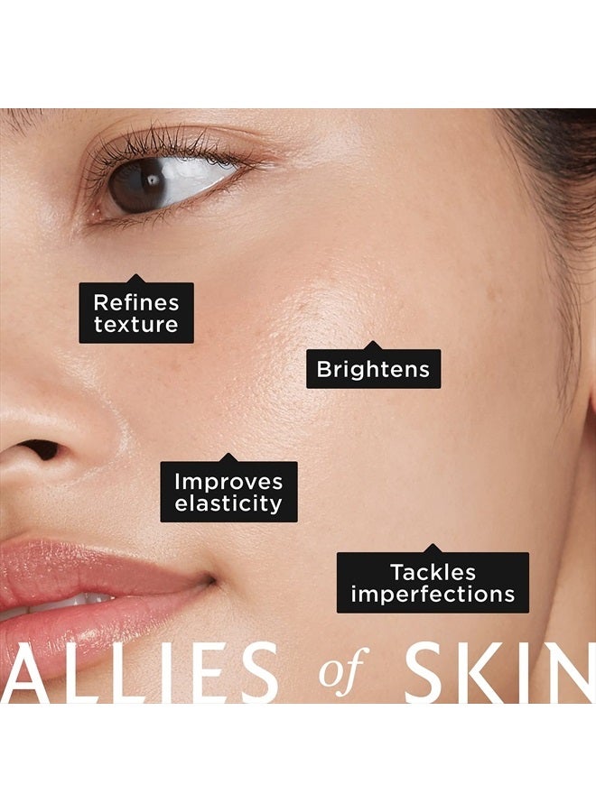 Allies of Skin Mandelic Pigmentation Corrector Night Serum: Mandelic, Lactic & Salicylic Acid, Hyaluronic Acid, Niacinamide, Bakuchiol, Rosehip & Tamanu Oils. Exfoliate & Target Uneven Skin Tone 1oz / - Image 2