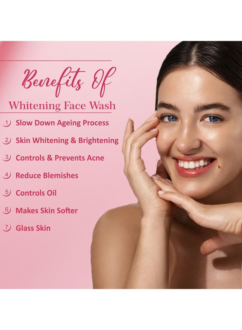 هيبا'ز كوليكشن غسول تبييض الوجه - 100 مل (3.38 أونصة سائلة) | لطيف وفعال لجميع أنواع البشرة - Image 3