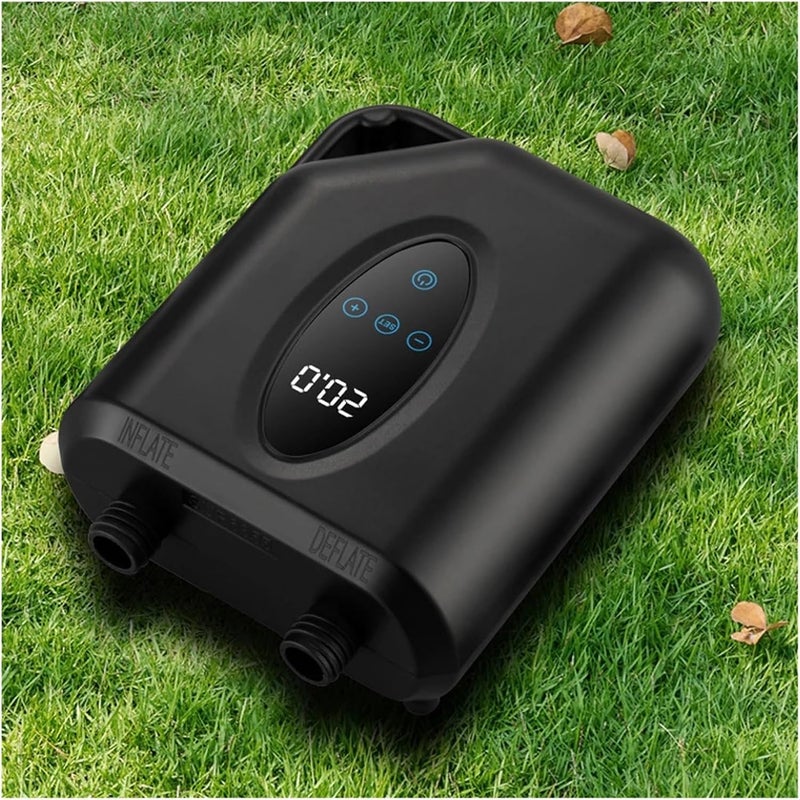 Air Pump, Portable Paddle Board Pump 20PSI High Pressure Electric Air Compressor Inflation with 6 Nozzles for Inflatable Boat,Electric Air Pump - Image 3